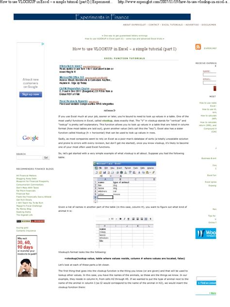 Image result for VLOOKUP Excel Tutorial