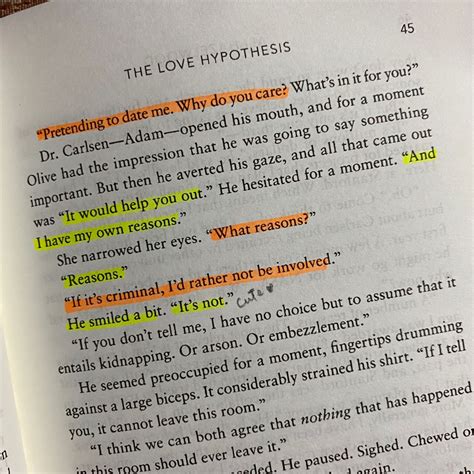 The Love Hypothesis Book Quotes