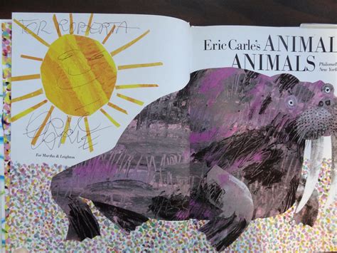 Eric Carle's Animals Animals *Signed by Whipple, Laura (editor); Eric ...