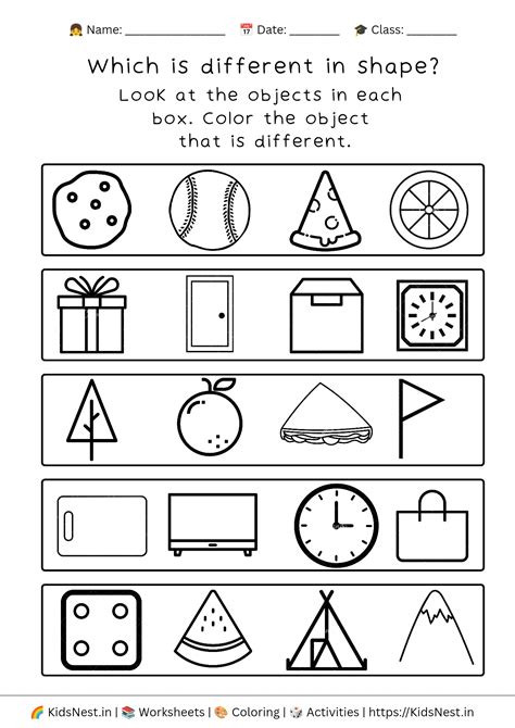 KidsNest | Free Printable Worksheets & Coloring Pages for Kids