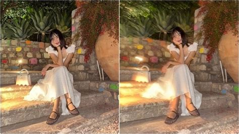 Blackpink's Lisa in tiny bralette and maxi skirt for Italy holiday ...