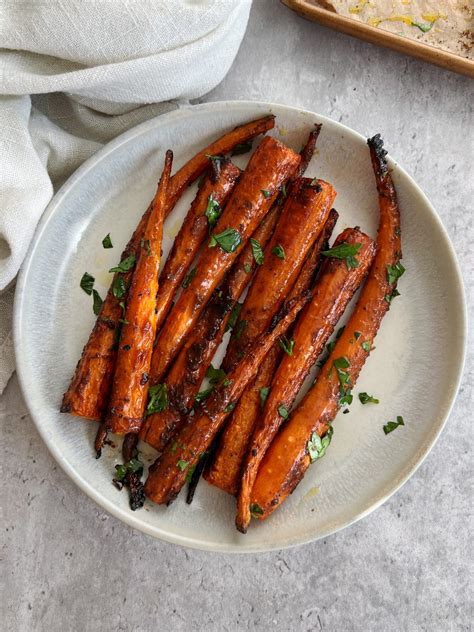 Honey balsamic roasted carrots – Artofit