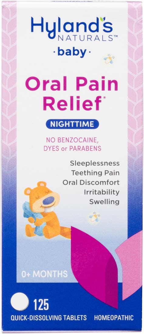 Hyland's Oral Pain Relief Nighttime at Makayla Sleath blog