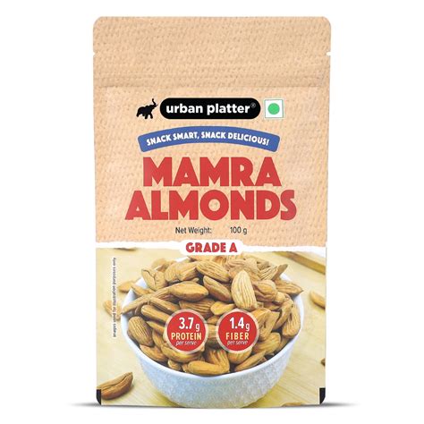 Mamra Almonds, 100g (Rich in Healthy Fats and Protein | Nutrient-Dense ...