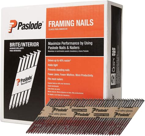 Paslode Brite 30 Degree Framing Nails - Brite Smooth Shank 30 Degree ...