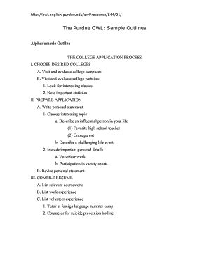 Outline Example 的图像结果