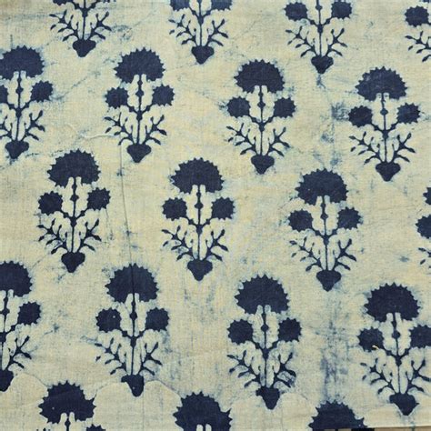 Indigo Fabrics – Buy Online Indigo Fabrics, Indigo Cotton Hand Block ...