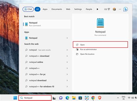 Image result for How to Open Notepad in Windows 11