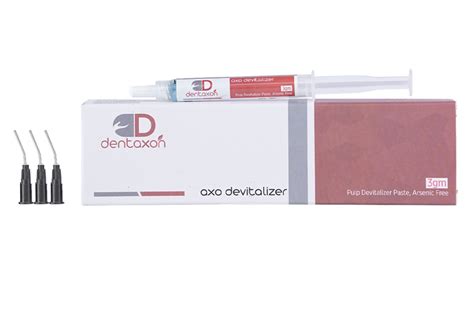 Axo Devitalizer PULP DEVITALIZER PASTE, ARSENIC FREE – Meddent Dental ...
