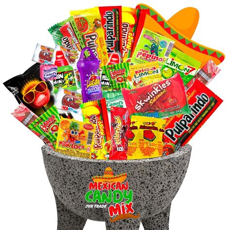 Buy Mexican Candy Mix Assortment Snack (42 Count) Dulces Mexicanos ...