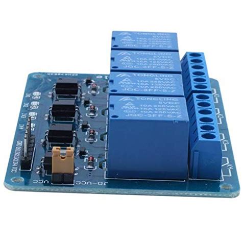 3NH® 5V 4 Channel Relay Board Module Optocoupler LED for Arduino PiC ...