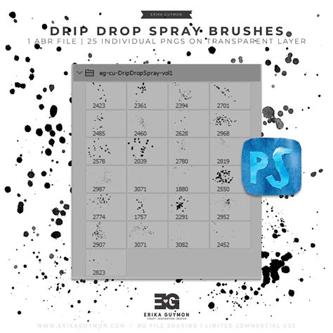 Best 29+ Photoshop Splatter Brushes Collection Psd