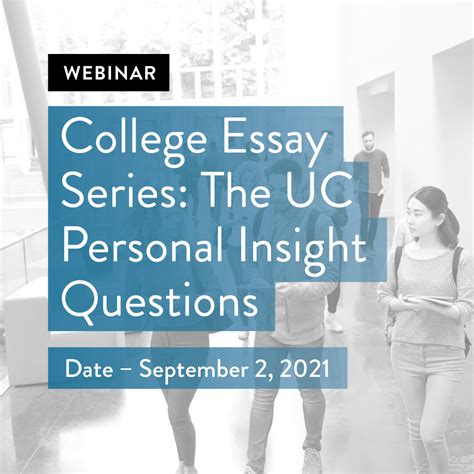 College Essay Series: The UC Personal Insight Questions — ILUMIN ...
