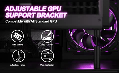 JOYJOM Graphics Card Support Bracket: GPU Sag Bracket, Video Card Stand ...