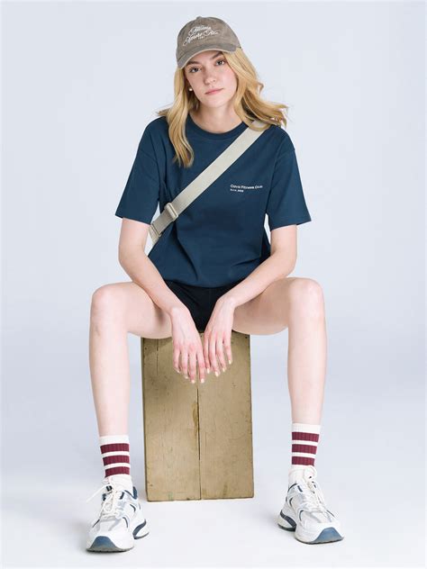 Steel Blue Graphic Oversized Tee | Bold & Laidback – Cava – CAVA ...