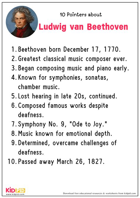 What Is Ludwig Van Beethoven Famous For