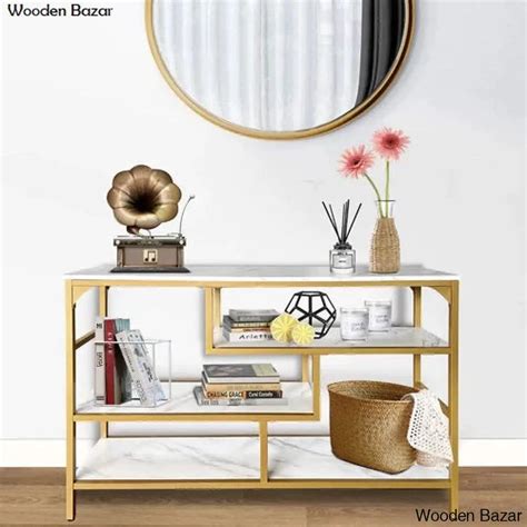 Wooden Bazar Loubert 44'' Console Table console table design | Wooden Bazar