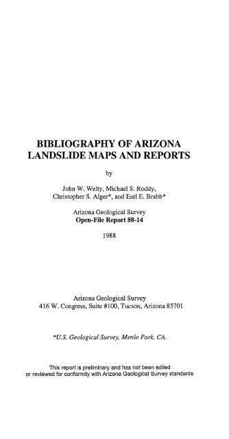 bibliography of landslides - Brainly.in
