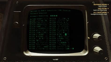 Fallout 76 Terminal Hacking 的图像结果
