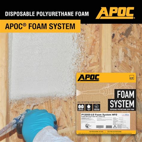 APOC 656-oz Spray gun Indoor/Outdoor Spray Foam Insulation Kit in the ...