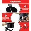 ERTYUI Headphone Hanger with Cup Holder, 2-in-1 Anti-Spill Cup Holder ...
