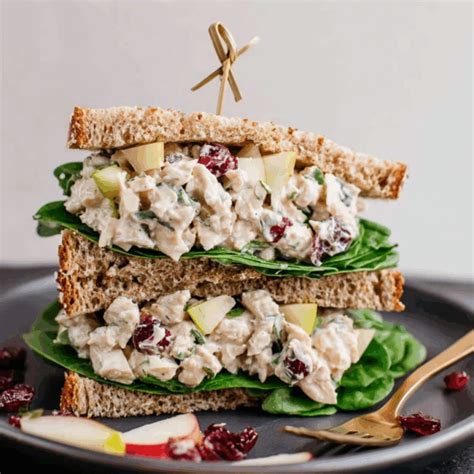 Chicken Salad with Apples – Quick & Healthy Recipe - Yummy Temple