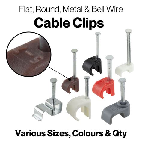 Image result for Small Metal Cable Clips