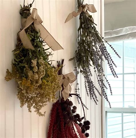 How To Hang Dried Flowers From Ceiling at Rocio Wilds blog