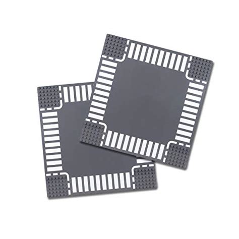 Buy SPRITE WORLD Road Base Plates 10x10 Street Cross Baseplates for ...