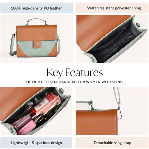Celestia Handbag For Women With Sling Online - Premium Handbag | Nestasia
