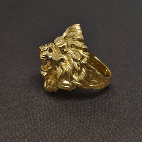 Buy Lion Head Finger Ring in Kerala, India | Chungath Jewellery Online ...