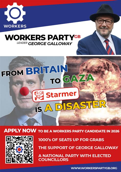 Leaflets: Elections Brochure - Workers Party of Britain