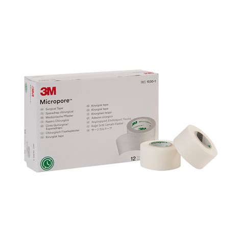 Micropore 3M Tape 1530-1, 12 Rolls (Pack Of 10) : Amazon.in: Health ...