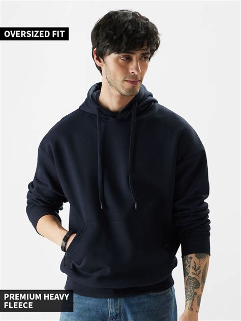 Buy TSS Originals: Twilight Blue Men Oversized Hoodie Online