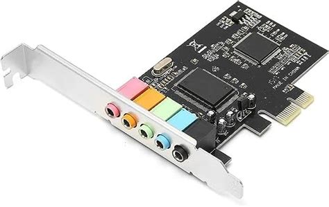Etzin PCIe Sound Card for PC Windows,5.1 Internal Sound Card, 3D Stereo ...