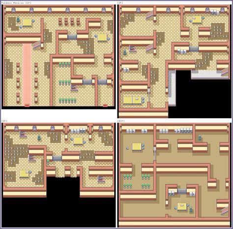Pokémon Mansion - Pokémon FireRed / LeafGreen - Game Boy Advance - The ...