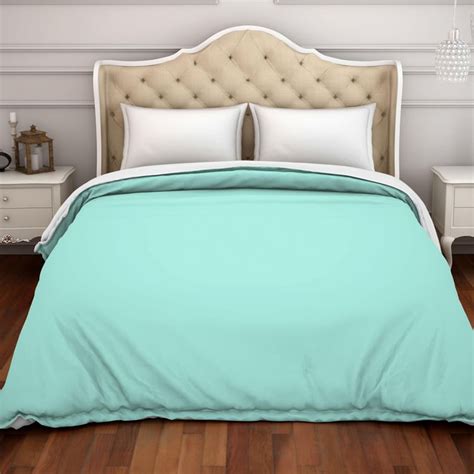 Buy SPACES Active Hygro Cotton Solid Double Bed Duvet Cover from Spaces ...