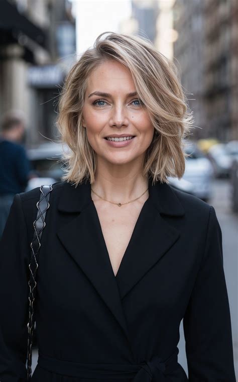 29 Fabulous Mid-Length Haircut Ideas for Fine Hair | Hair cuts, Medium ...