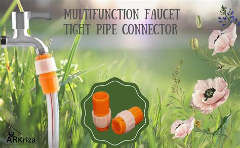 Arkriza [Pack of 04]Multifunction Tight Pipe Connector | Tight ...