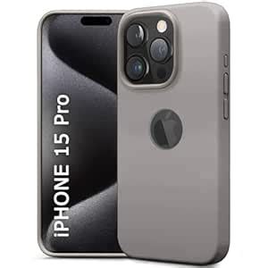 TheGiftKart Genuine Liquid Silicone Back Cover Case for iPhone 15 Pro ...