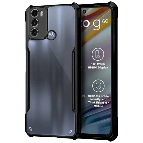 Fashionury Motorola Moto G60 / Moto G40 Back Cover Transparent Back ...