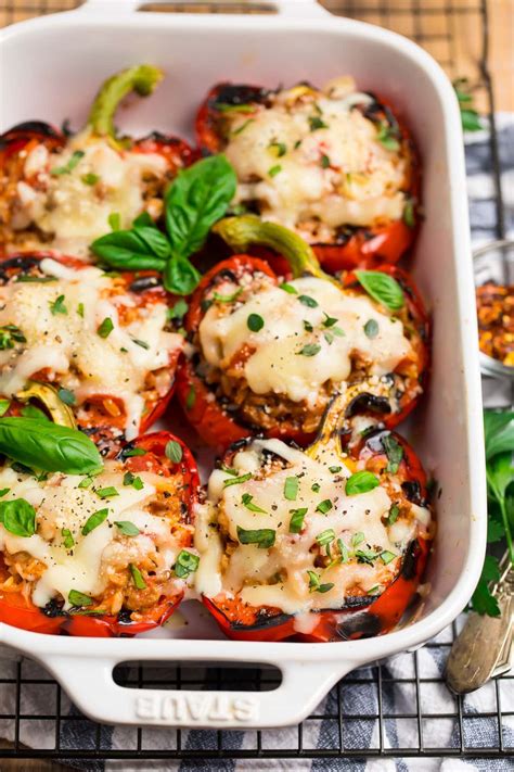 Grilled Stuffed Peppers {Healthy Stuffed Pepper Recipe} – WellPlated.com