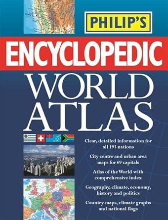 Buy Philip's Encyclopedic World Atlas: A-Z country by country Book ...