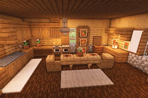 Image result for Rustic Kitchen Minecraft