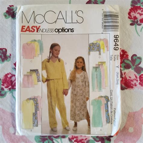 Mccalls 9649 Complete Uncut Factory Folds Vintage 90s Sewing Pattern ...