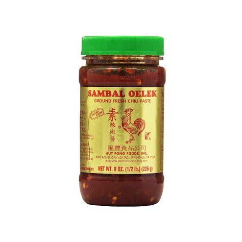 HUY FONG SAMBAL OELEK CHILI PASTE 8OZ – monsieur marcel gourmet market
