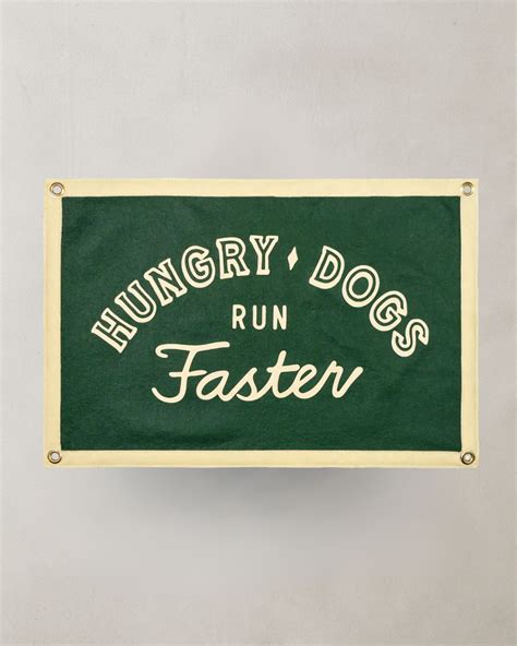HUNGRY DOGS CAMP FLAG – Underdog Apparel
