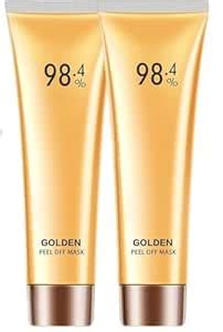 Buy Lorshel Gold Foil Peel Off Mask,98.4% Gold Peel Off Mask, Anti ...