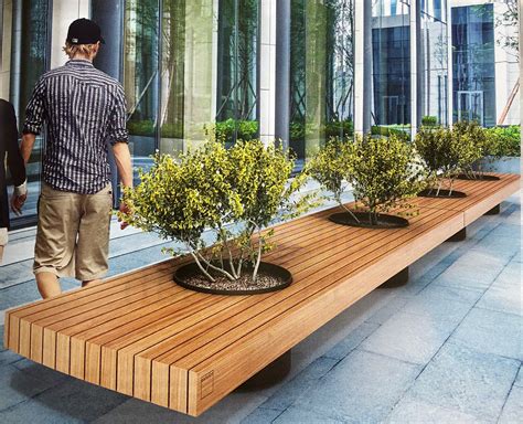 Modern Garden Bench