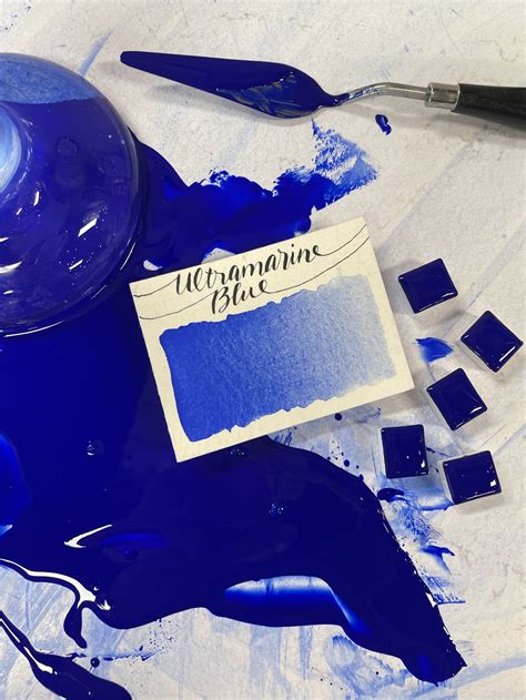 Ultramarine Blue Paint